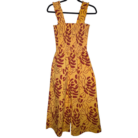 The Odells Jane Jumpsuit in Zest Multi Anthropologie - Picture 4 of 10